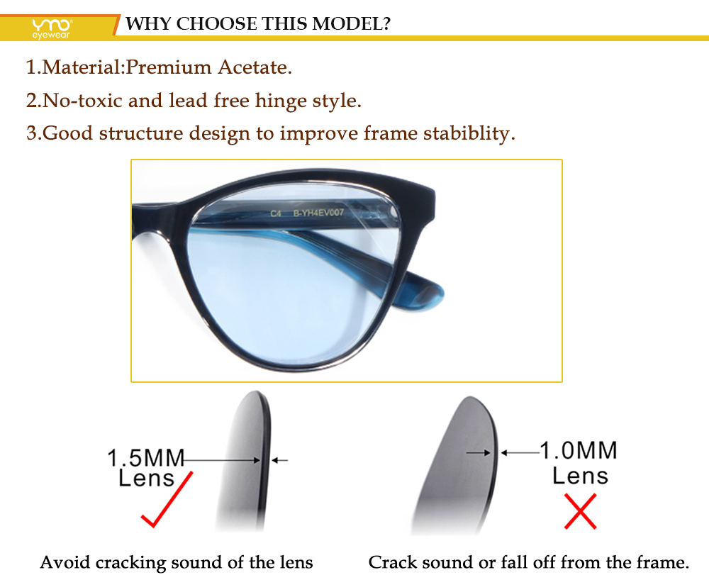 fashion Recycled acetate sunglasses