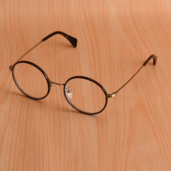 Elegant Titanium Combination Acetate Frame with amber glass legs.jpg